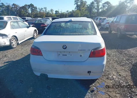 2006 BMW 525Xi из США, поврежденный, VIN WBANF33516CS34455